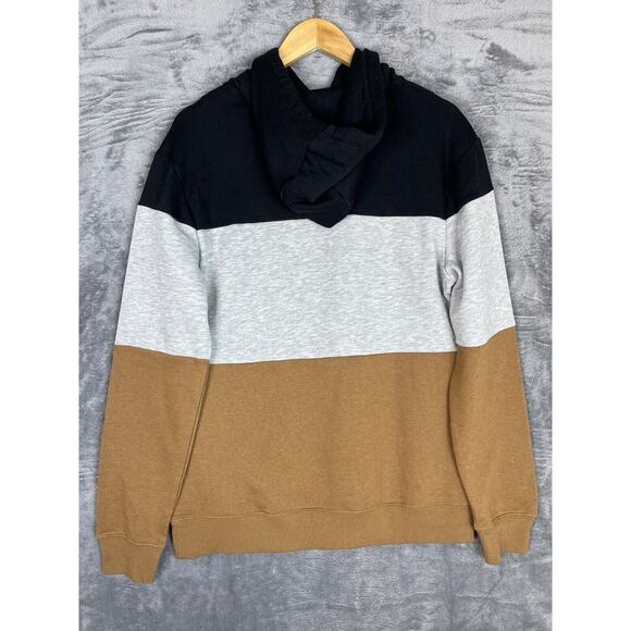 Tentree Mens M Reynard Colorblock Hoodie Organic Treefleece Recycled - Picture 3 of 5